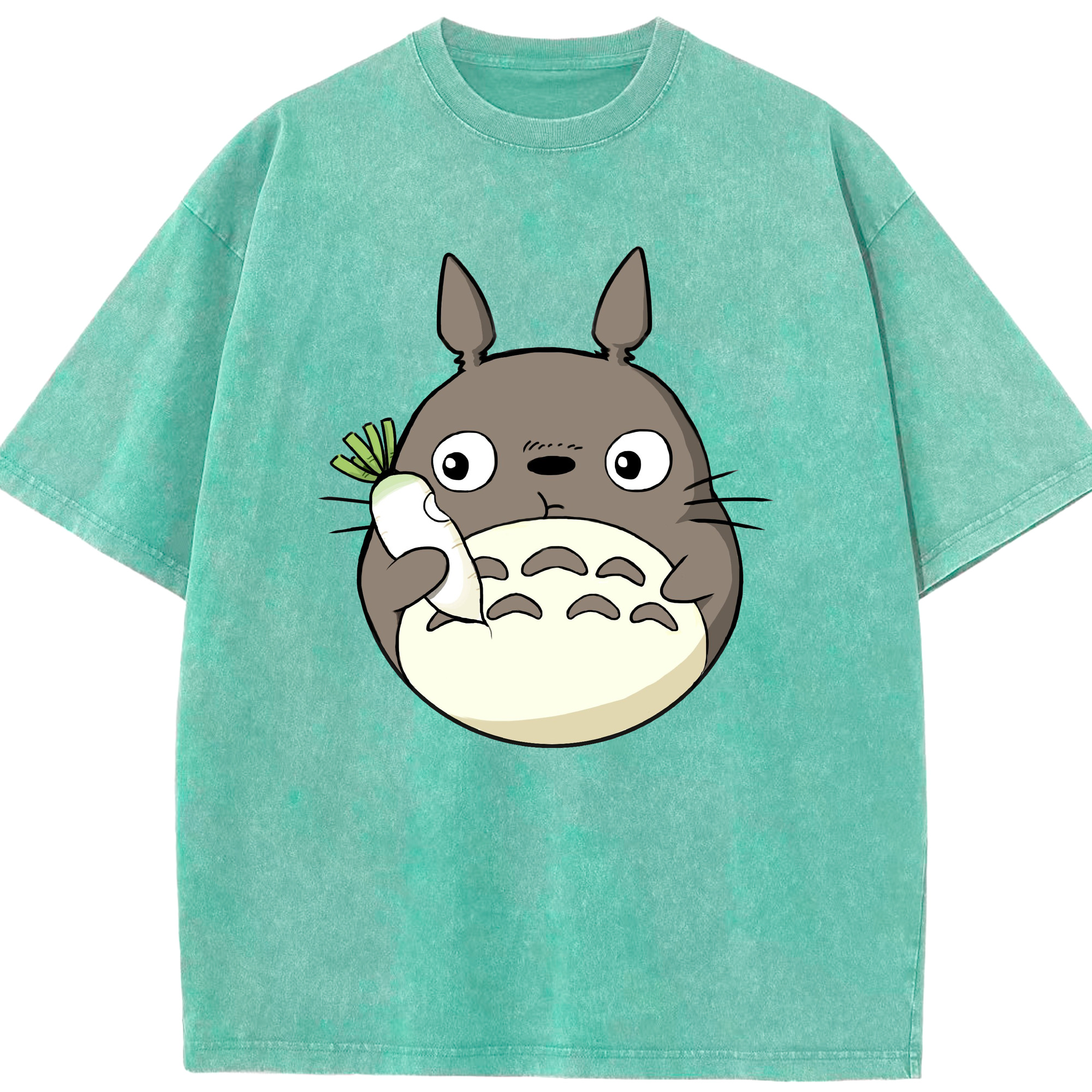 （画像用） となりのトトロ 草壁メイ 草壁サツキ My Neighbor Totoro Satsuki Kusakabe Mei Kusakabe 綿100% ヴィンテージ風 半袖Tシャツ（フロントプリント）